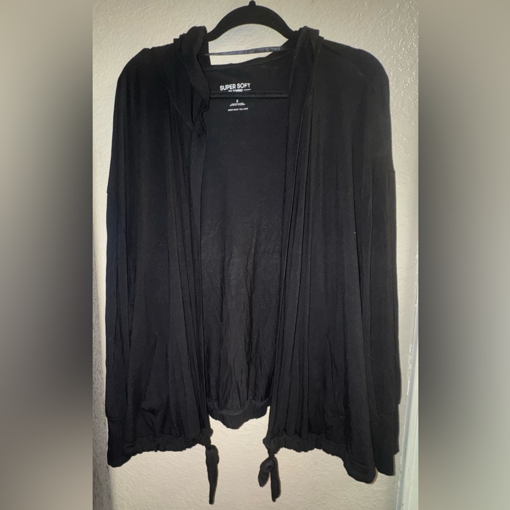 Torrid Super Soft Black Knit Top